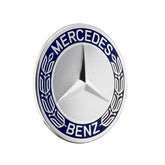 Mercedes-Benz Classic Copriruota Centrale Grigio/Blu